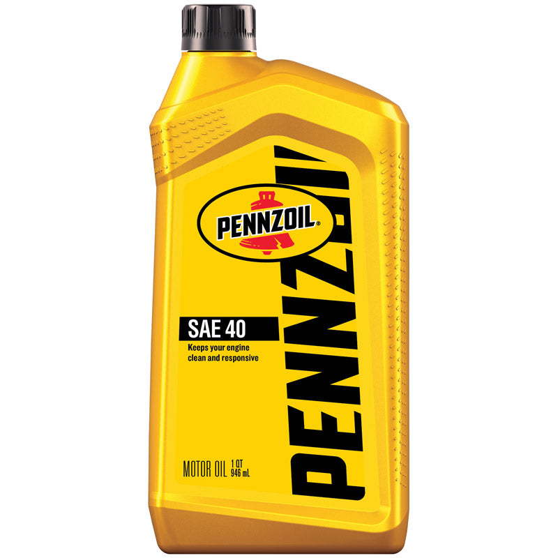 PENNZOIL - Pennzoil SAE 40 4-Cycle Conventional Motor Oil 1 qt 1 pk - Case of 6