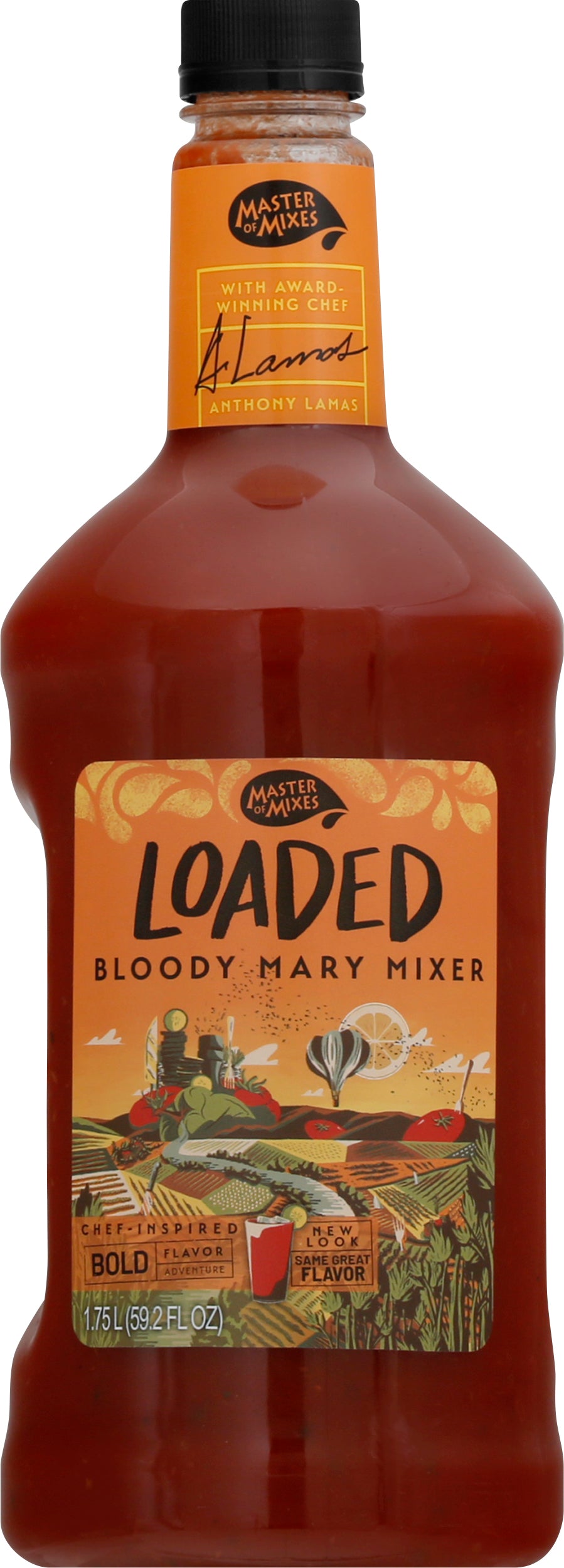 Master of Mixes Loaded Bold Flavor Adventure Bloody Mary Mixer 1.75 lt - Case of 6