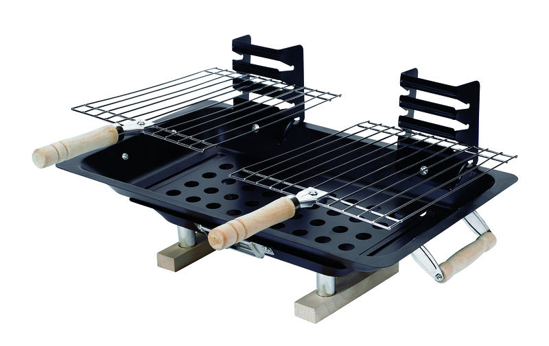 MARSH ALLAN - Marsh Allen 18 in. Hibachi Charcoal Grill Black