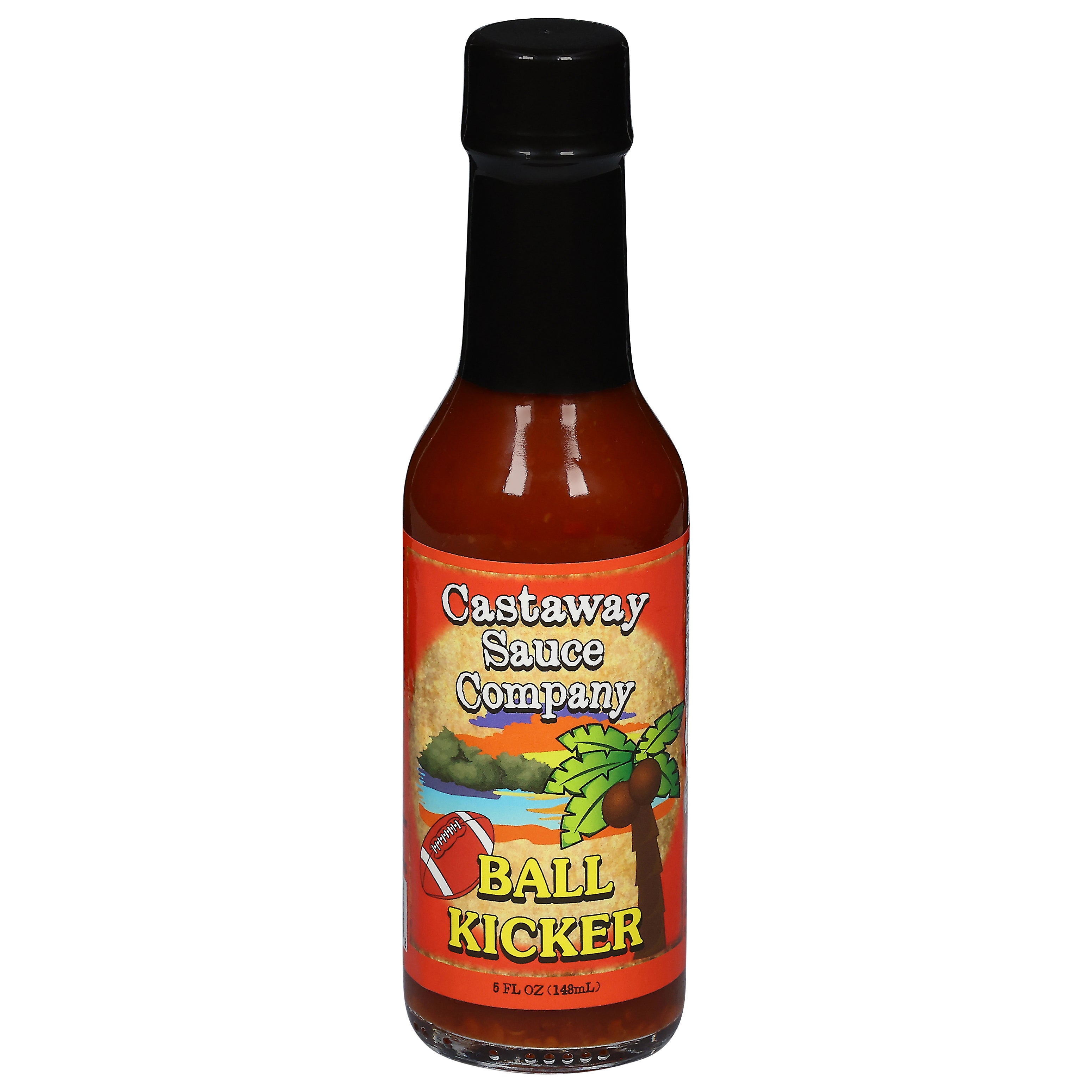 Castaway Sauce Company Ball Kicker 5 fl oz - Case of 12
