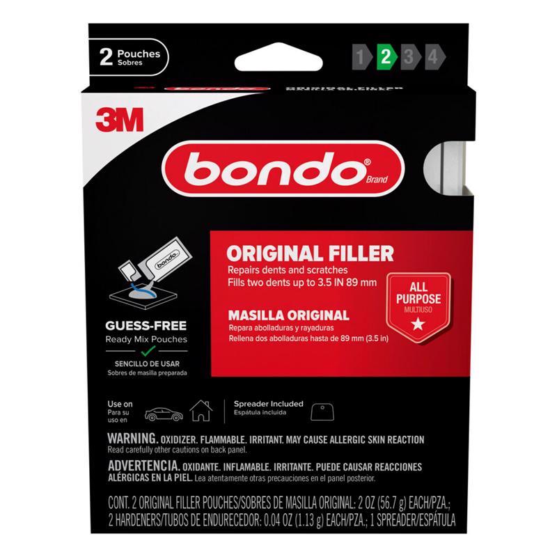 BONDO - Bondo Auto Body Filler 2 oz
