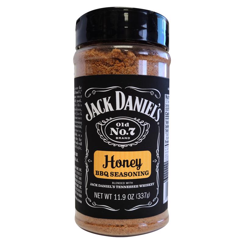 JACK DANIELS HONEY SEASONING - Jack Daniel's Honey BBQ Seasoning 11.9 oz