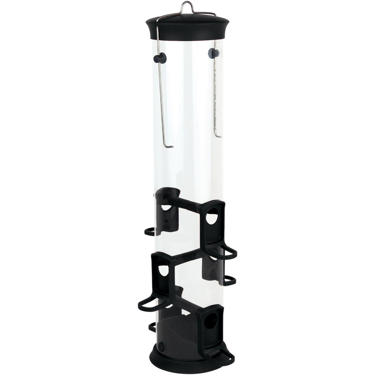 Nature's Way 2.1 qt Plastic Tube Bird Feeder - Case of 4