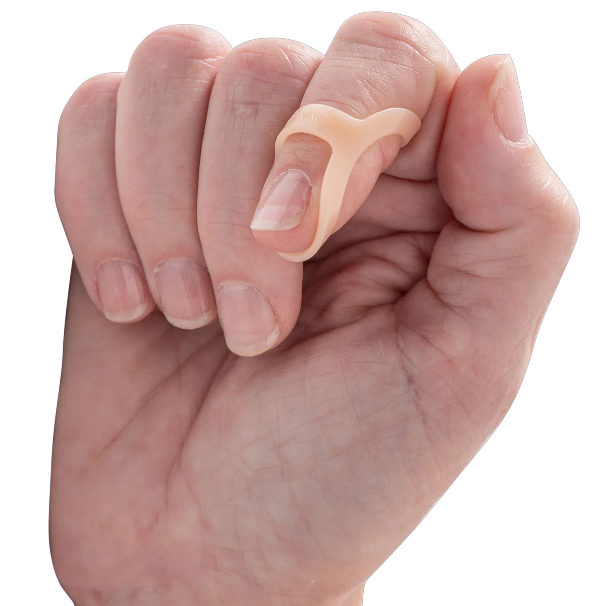 3 Point Products - Finger Splint Oval-8® Adult Size 11 Pull-On Right Hand Beige [5/PK]