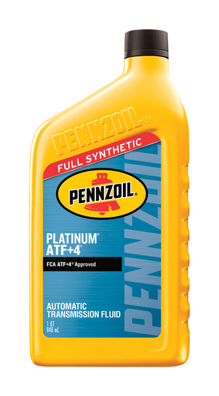 PENNZOIL - Pennzoil Platinum ATF+4 Automatic Transmission Fluid 1 qt - Case of 6