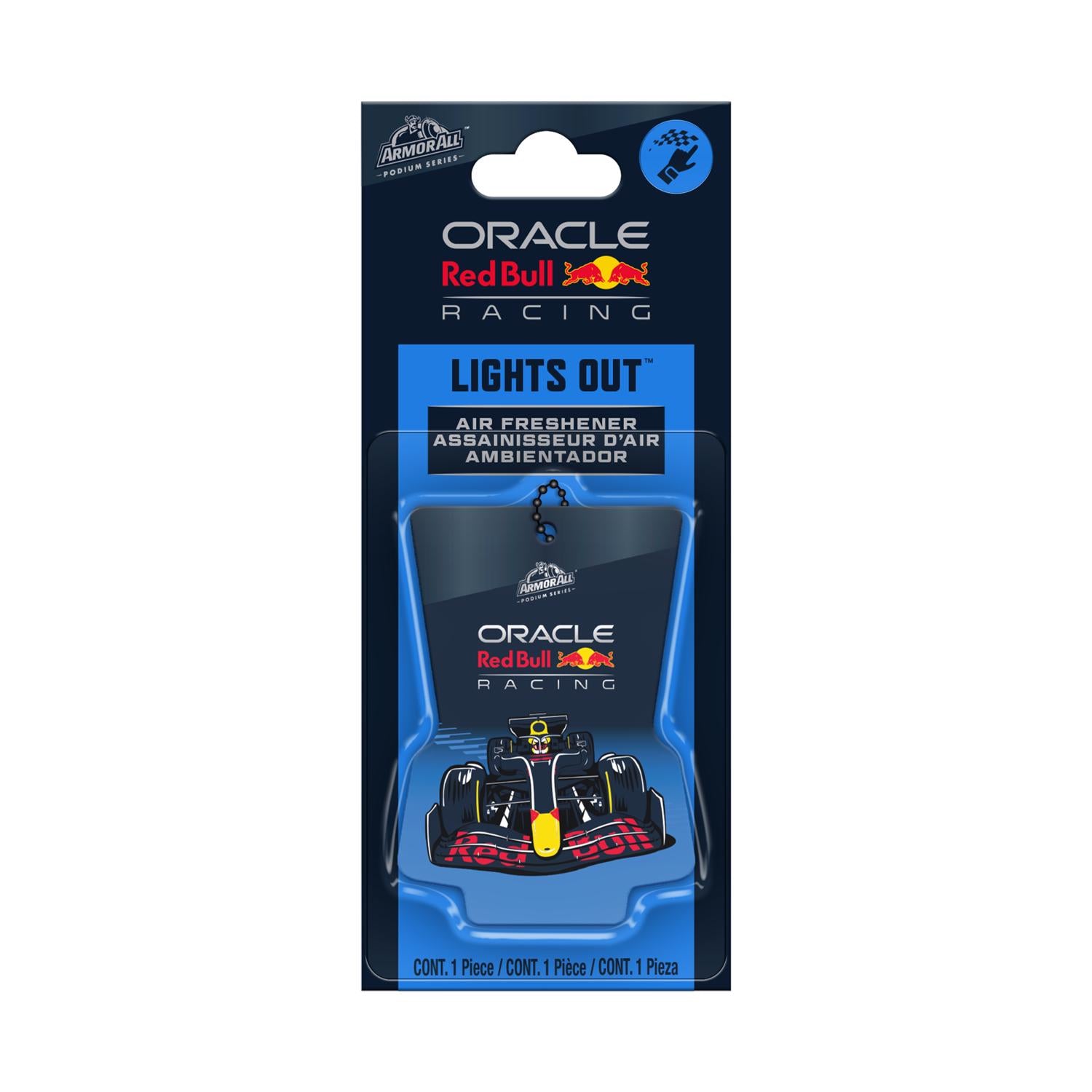 Armor All Podium Series Lights Out Scent Car Air Freshener Solid 1 pk - Case of 6
