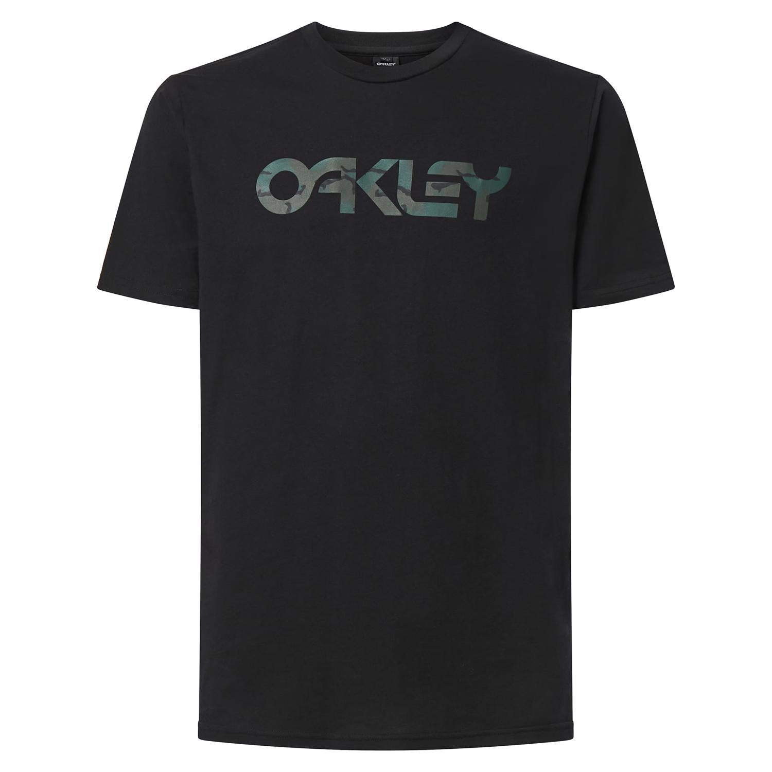 Oakley M Short Sleeve Men's Crew Neck Black and Camo Mark II Tee 2.0 Tee Shirt