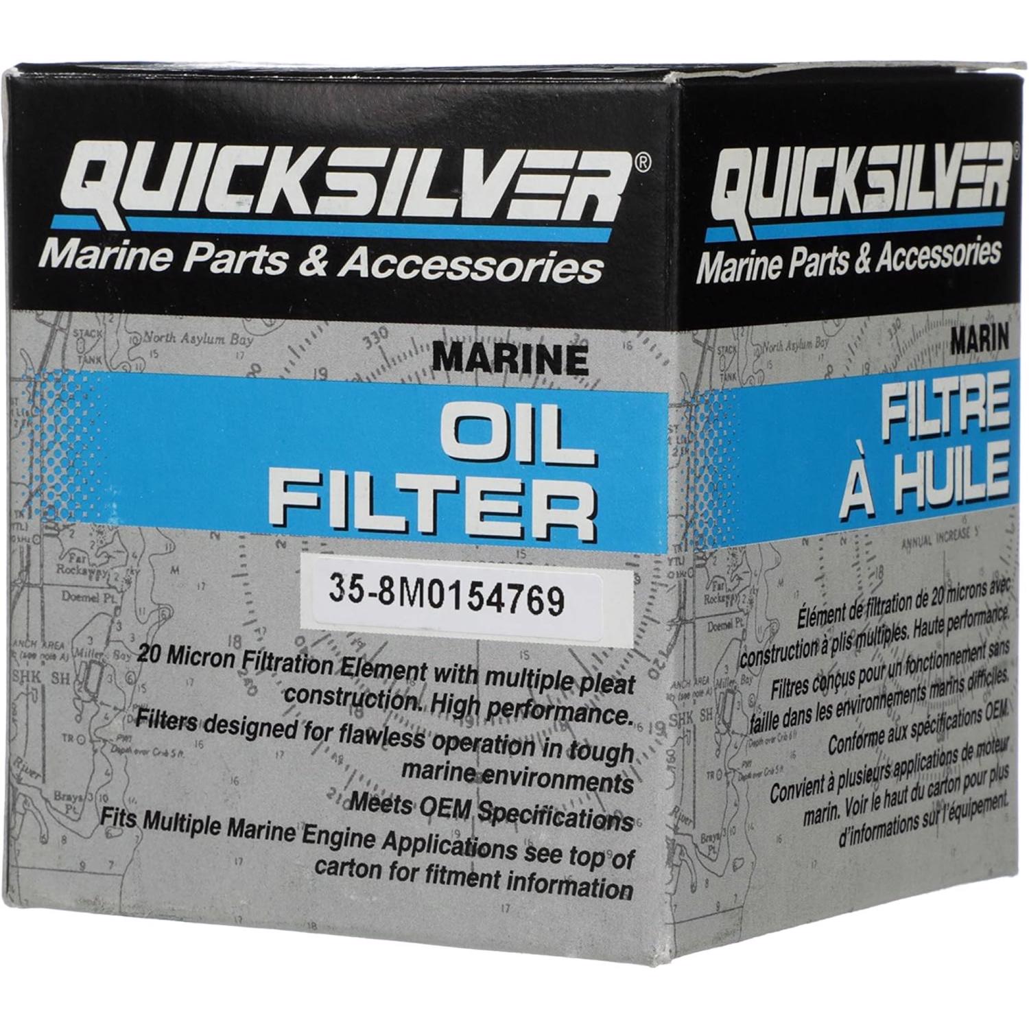 Quicksilver Yamaha Oil Filter 1 pk