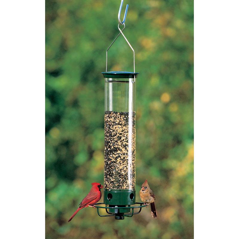 DROLL YANKEES - Droll Yankees Flipper Wild Bird 5 lb Plastic Tube Bird Feeder 4 ports