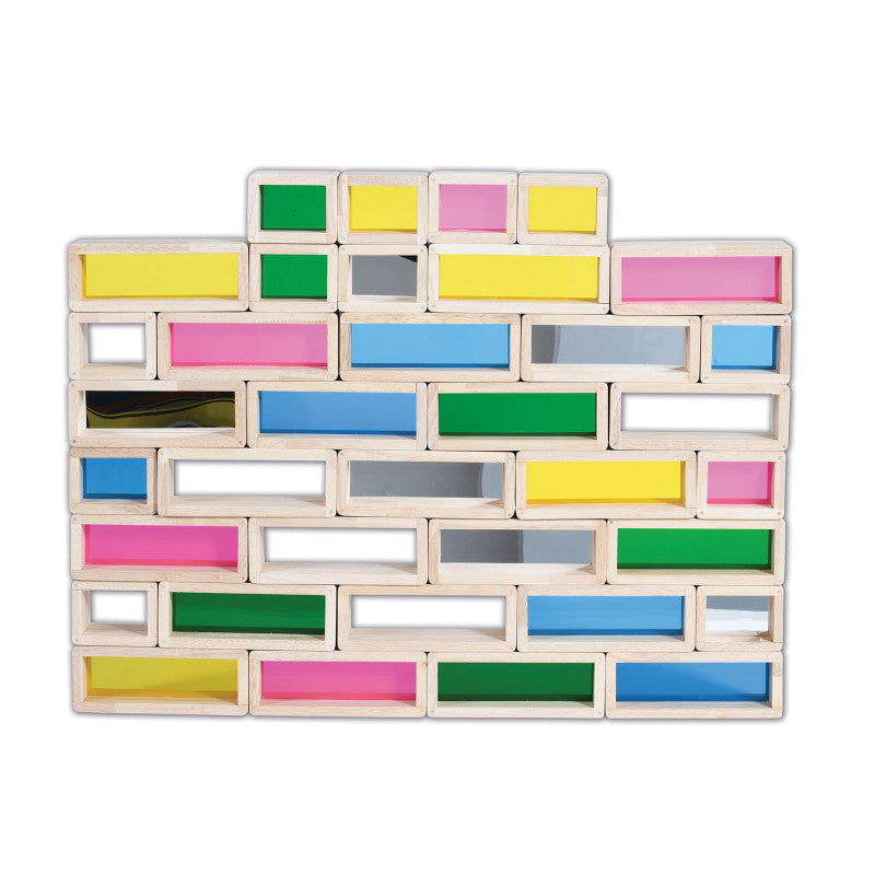 Rainbow Bricks - Set of 36