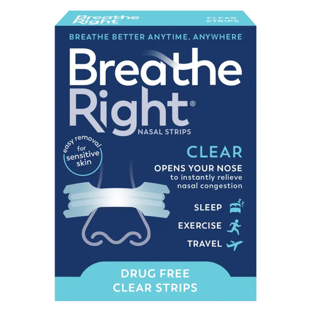 Foundation Consumer Healthcare LLC - Allergy Relief Breathe Right® Nasal Strip 30 per Box [30/BX]