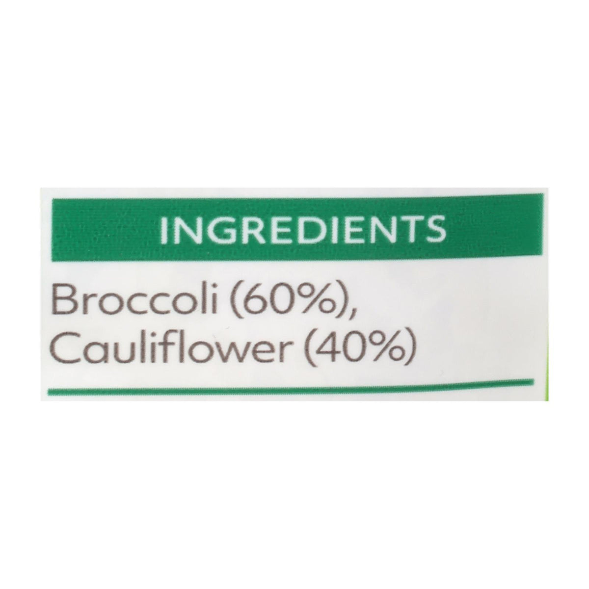 Fullgreen - Riced Veg Brocc/cauliflwr - Case of 6-7.05 OZ