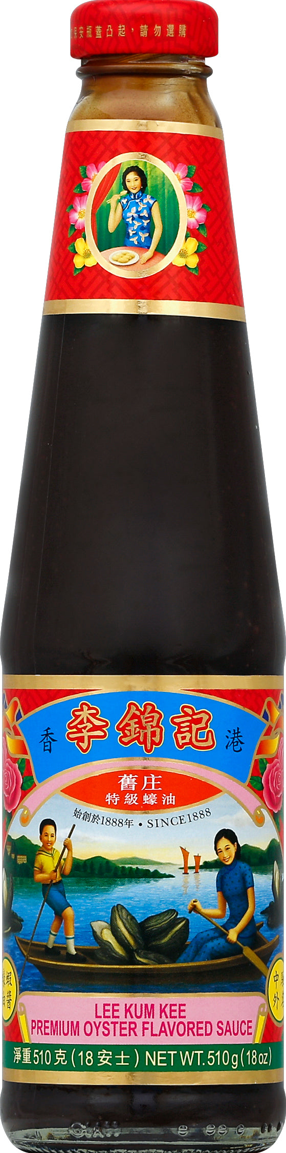 Lee Kum Kee Oyster Flavored Sauce 18 oz - Case of 12