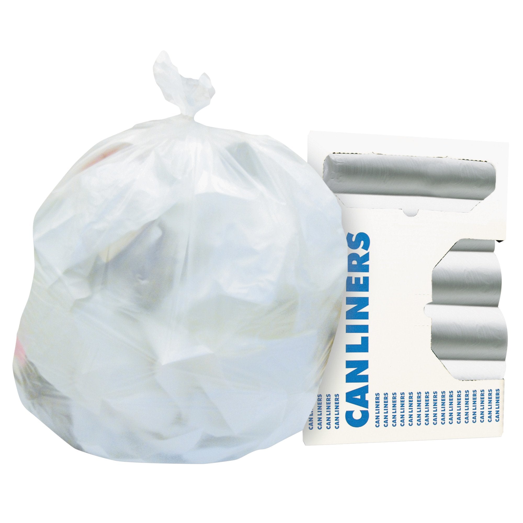 Lagasse - Trash Bag Heritage™ 10 gal. Natural HDPE 8 Mic. 24 X 24 Inch Star Seal Bottom Coreless Roll [1000/CS]