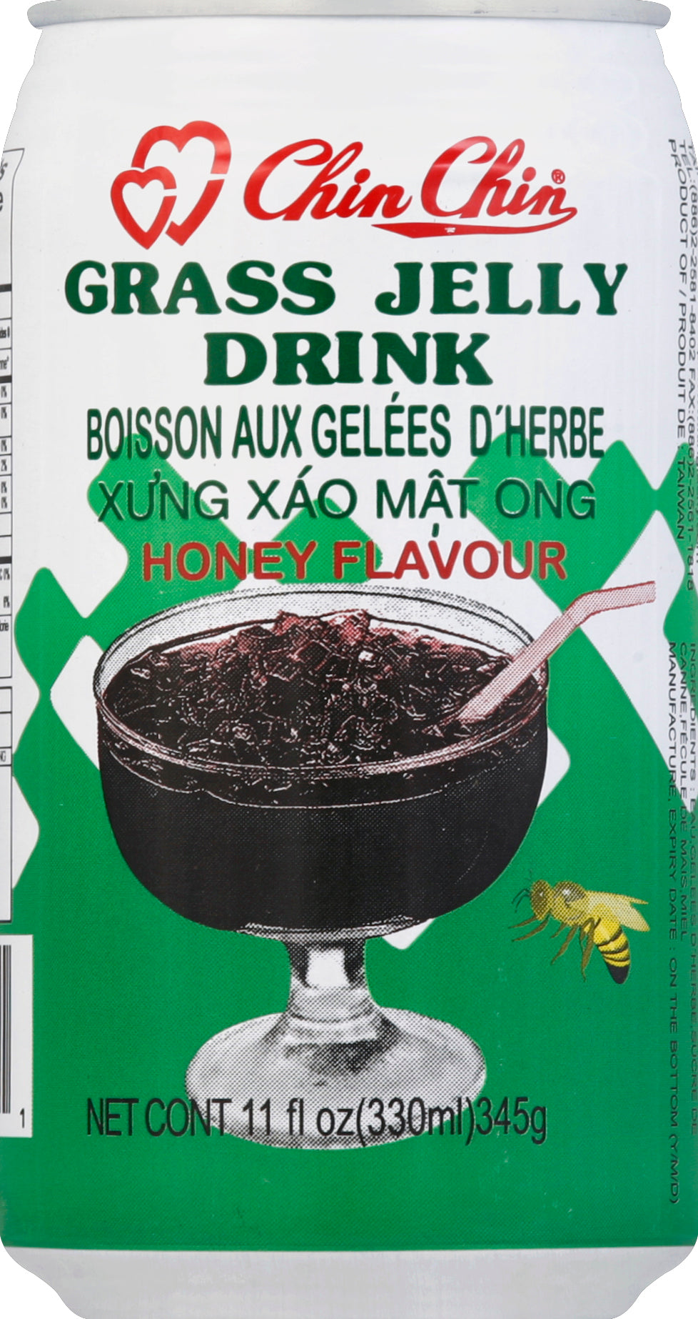 Chin Chin Grass Jelly Drink 11 oz - Case of 24