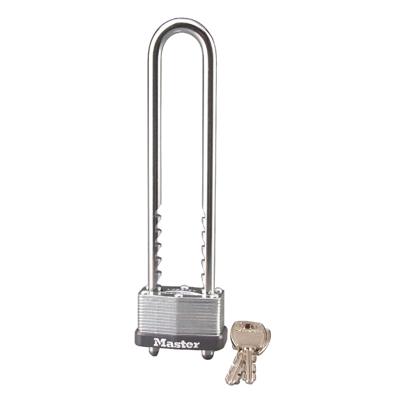 MASTERLOCK - Master Lock 1-3/4 in. W Steel Warded Locking Padlock