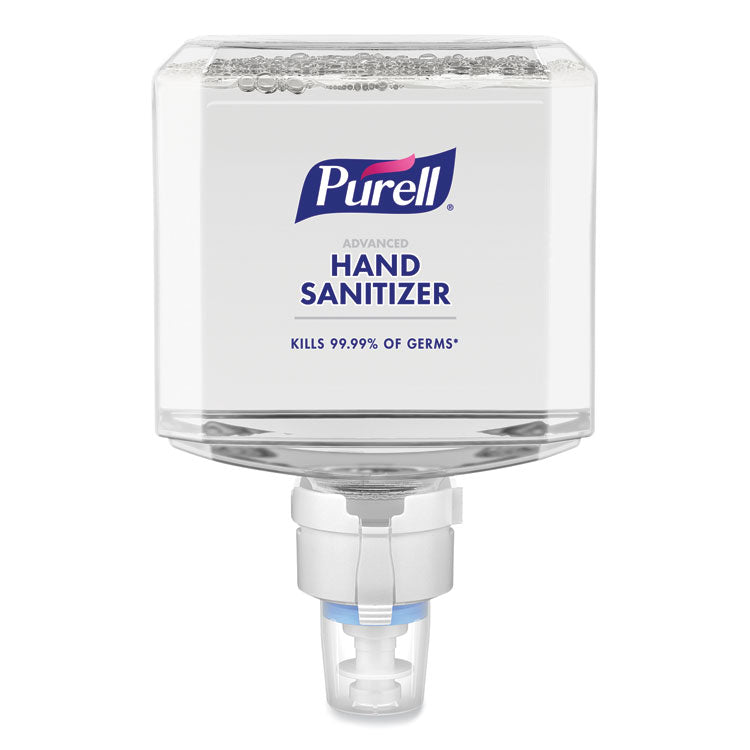 PURELL - Healthcare Advanced Foam Hand Sanitizer, 1,200 mL, Clean Scent, For ES8 Dispensers, 2/Carton