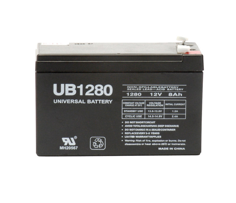 UPG - UPG UB1280 8 Ah Universal Battery - Case of 2