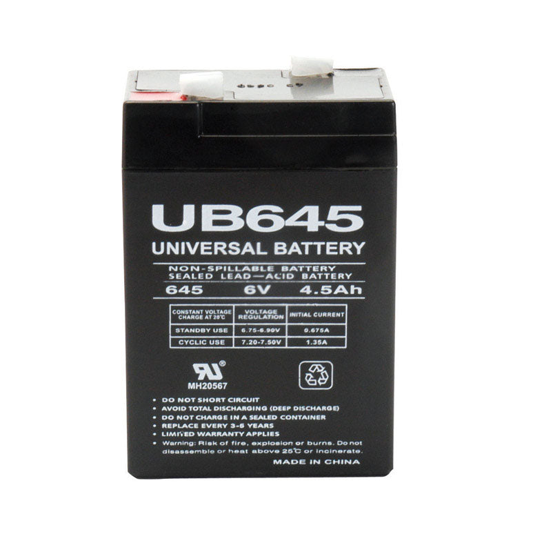 UPG - UPG 4.5 Ah 6 V Lead Acid Automotive Battery - Case of 2