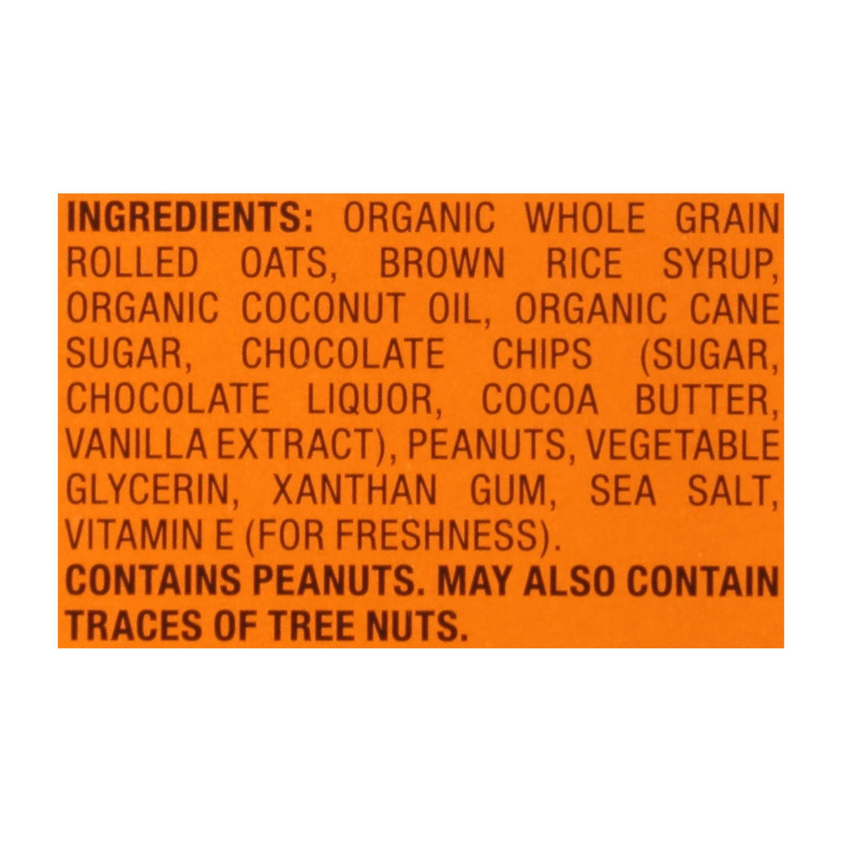 Bobo's Oat Bars - Oat Bite Pnutbtr Chocolate Chips - Case of 6 - 6.5 OZ