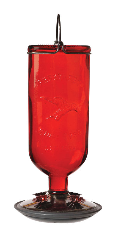 PERKY-PET - Perky-Pet Hummingbird 16 oz Glass/Metal/Plastic Nectar Feeder 4 ports - Case of 2