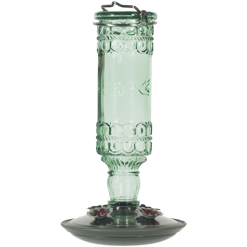 PERKY-PET - Perky-Pet Hummingbird 10 oz Glass/Metal Nectar Feeder 4 ports - Case of 2 [8108-2]
