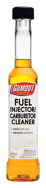 GUMOUT - Gumout Gasoline Fuel injector/Carburetor Cleaner 6 oz
