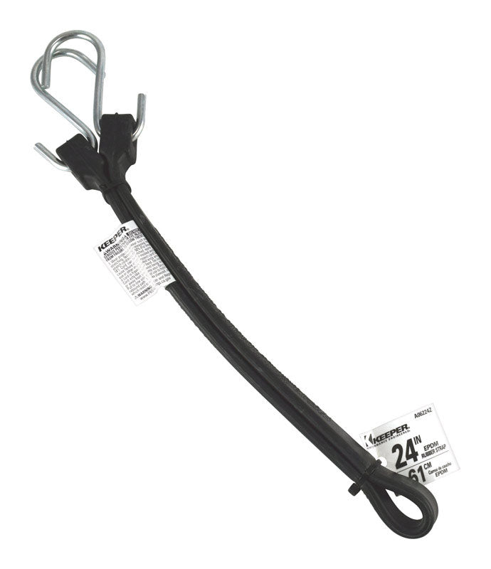 PRO GRIP - Keeper Black Tarp Strap 24 in. L 1 pk - Case of 10