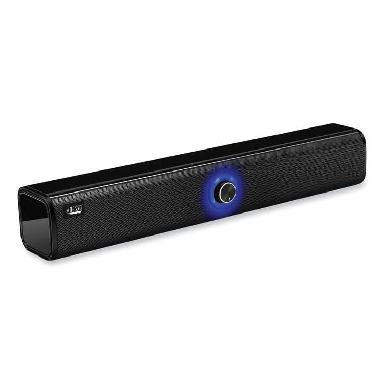 Adesso - Wireless Multimedia Soundbar Speaker 20W Xtream S6, Black