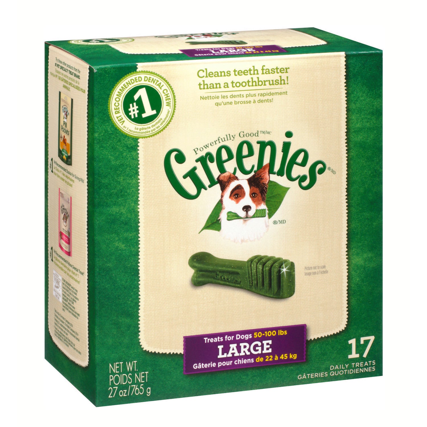 Greenies Treats For Dog 27 oz 17 pk