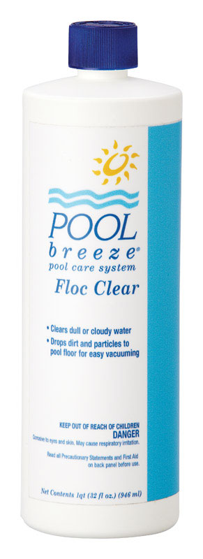POOL BREEZE - Pool Breeze Liquid Flocculant 1 qt - Case of 12