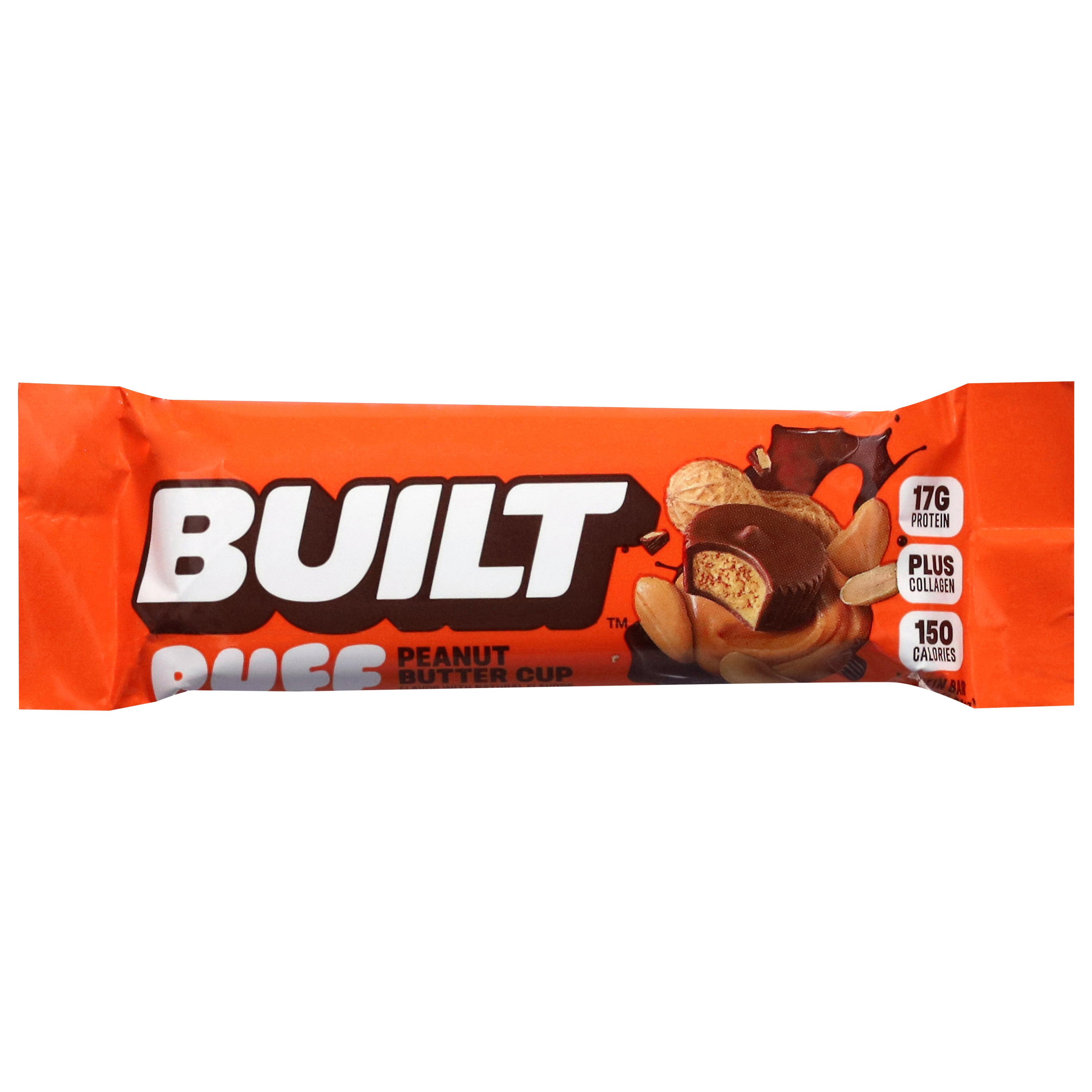 Built Puff Peanut Butter Cup Protein Bar 1.41 oz - Case of 12