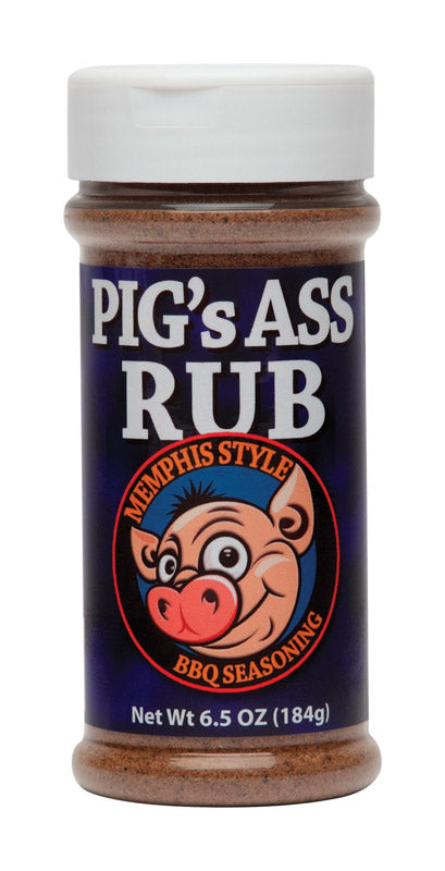 PIG'S ASS - Pig's Ass Memphis Style BBQ Seasoning 6.5 oz