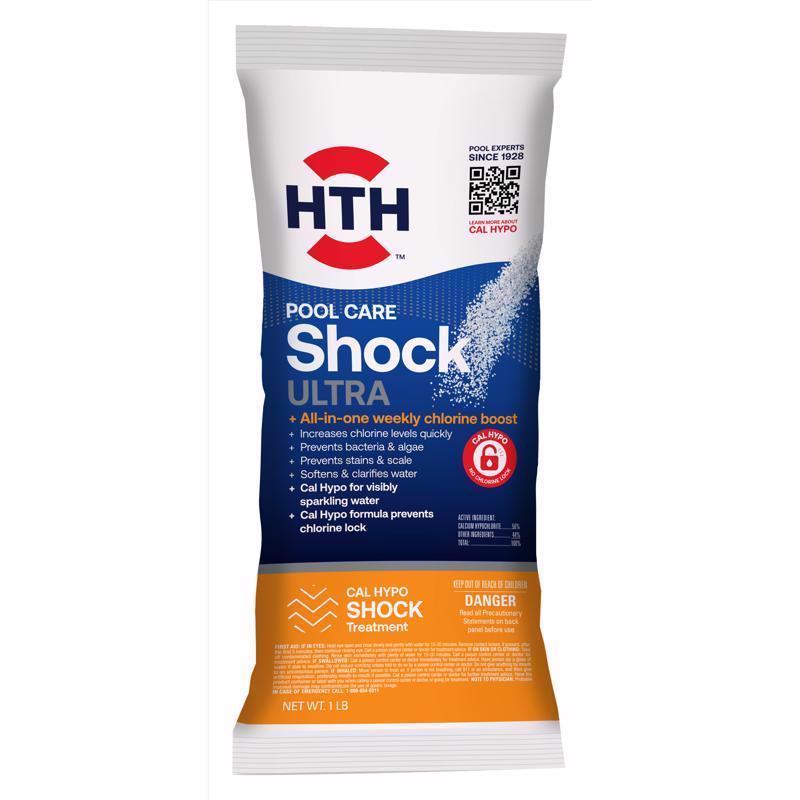 HTH - HTH Pool Care Ultra Granule Shock Treatment 1 lb - Case of 15