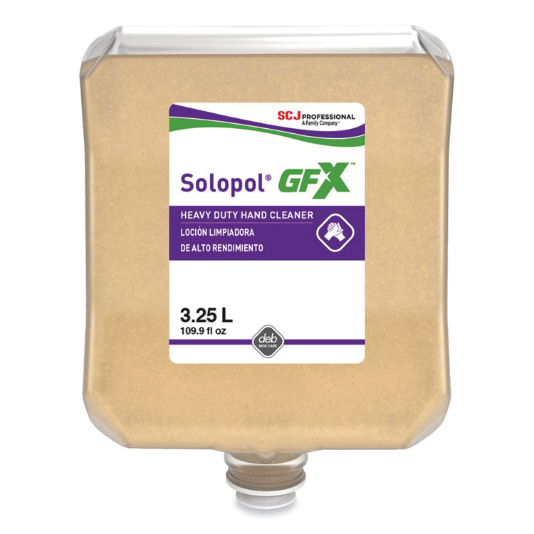 SC Johnson Professional - Solopol GFX Heavy Duty Hand Cleaner, Citrus Scent, 3.25 L Refill, 2/Carton