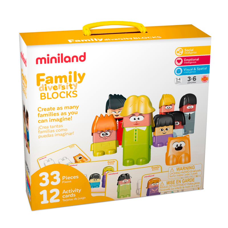 MINILAND EDUCATIONAL - Family Diversity Blocks