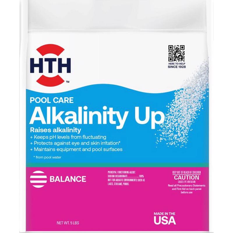 HTH - HTH Pool Care Granule Alkalinity Increaser 5 lb - Case of 4