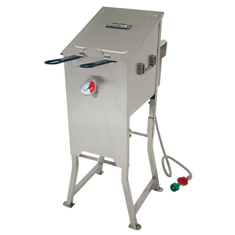 BAYOU CLASSIC - Bayou Classic 57000 BTU Stainless Steel Deep Fryer 4 gal