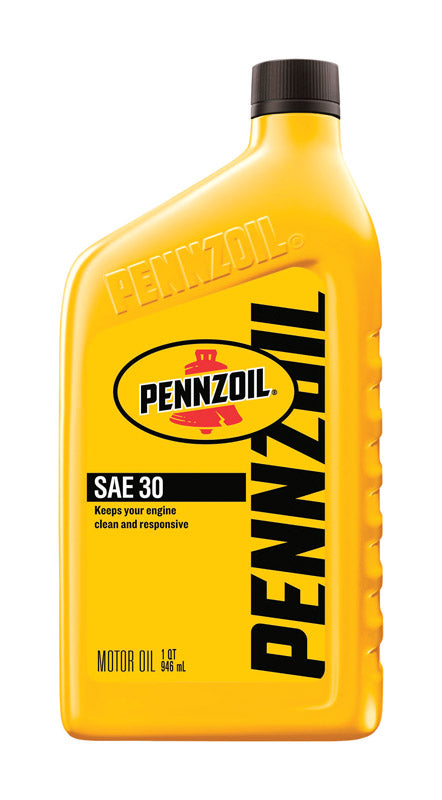 PENNZOIL - Pennzoil SAE 30 4-Cycle Heavy Duty Motor Oil 1 qt 1 pk - Case of 6