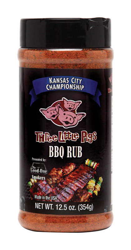 THREE LITTLE PIGS - Three Little Pigs Kansas City Championship BBQ Rub 12.5 oz
