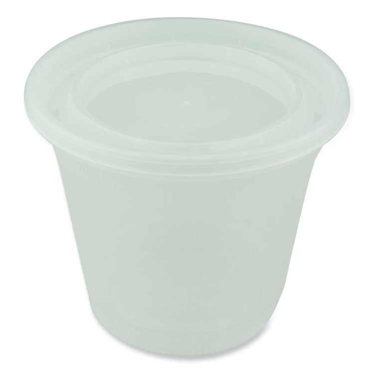 Pactiv Evergreen - Newspring DELItainer Microwavable Container, 32 oz, 5.5 x 5.5 x 4.9, Clear, Plastic, 200/Carton