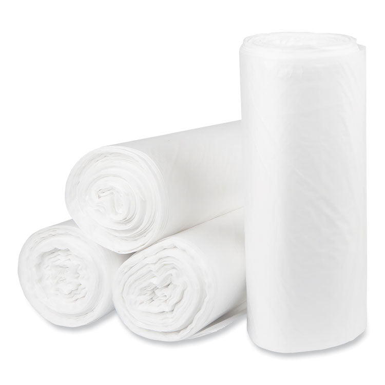 Pitt Plastics - Eco Strong Plus Can Liners, 40 gal, 14 microns, 40 x 46 Natural, 250/Carton