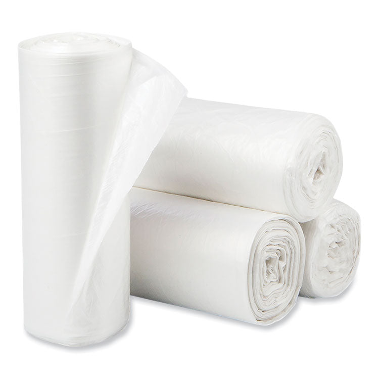 Pitt Plastics - Eco Strong Plus Can Liners, 40 gal, 16 microns, 40 x 46, Natural, 250/Carton