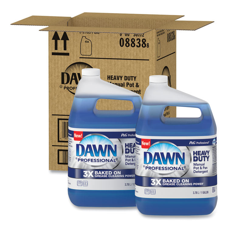 Dawn Professional - Heavy-Duty Manual Pot/Pan Dish Detergent, Original Scent, 1 gal Bottle, 2/Carton