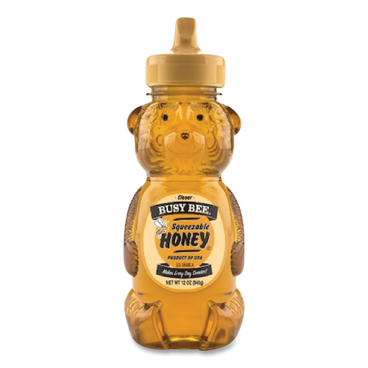 Busy Bee - Clover Honey, 12 oz Bottle, 12/Carton