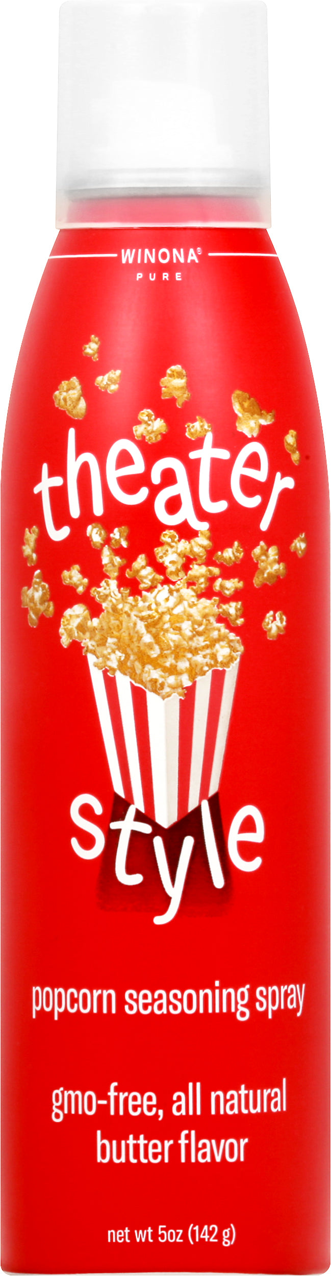 Winona Theater Style Butter Flavor Popcorn Seasoning Spray 5 oz - Case of 6
