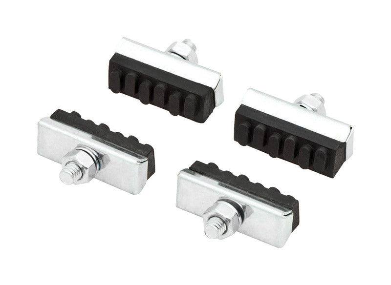 BELL SPORTS - Bell Sports Binder 100 Rubber Bike Brake Pads Black/Silver