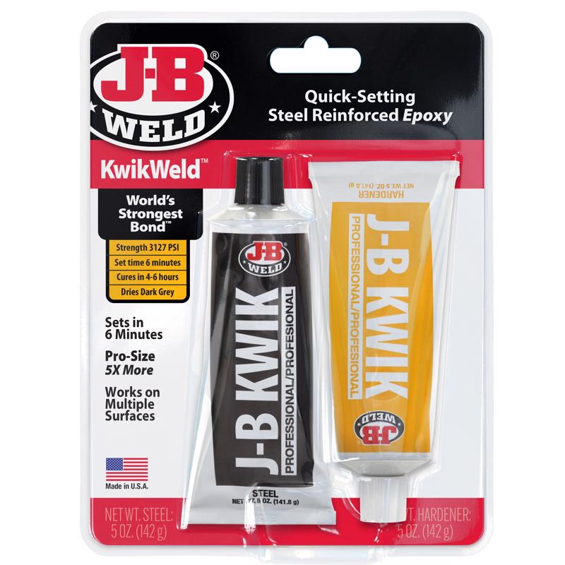 J-B WELD - J-B Weld KwikWeld High Strength Automotive Adhesive Paste 10 oz