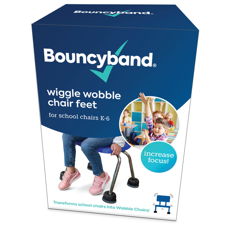 BOUNCYBAND - Wiggle Wobble Chair Feet, Set of 4