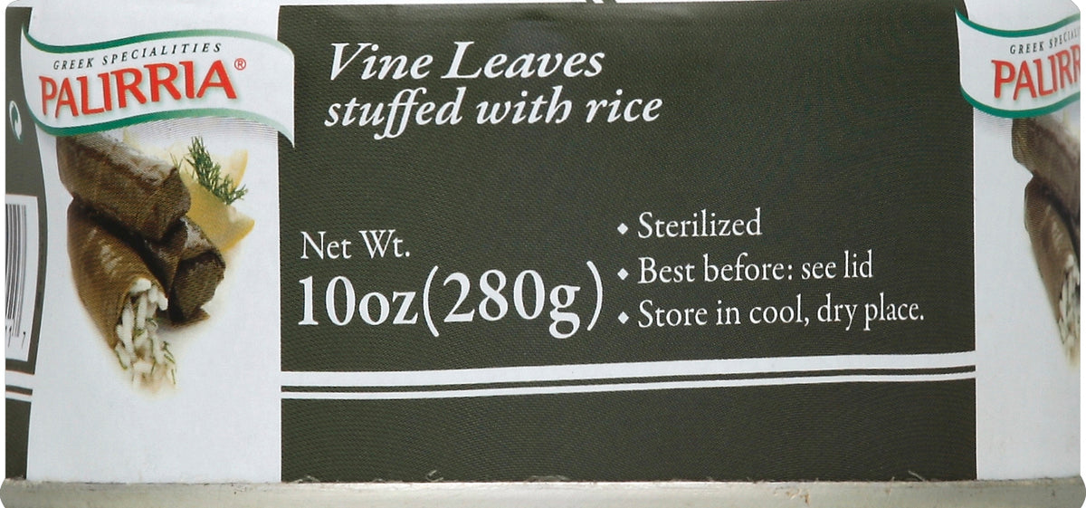 Palirria Vine Leaves 10 oz - Case of 12